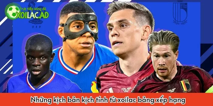 Những kịch bảng kịch tính từ Xoilac TV