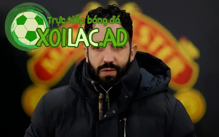 Ruben Amorim đứng trước áp lực bị sa thải tại MU (Ảnh: SkySport).