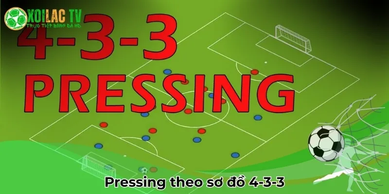 Đá pressing theo sơ đồ 4-3-3