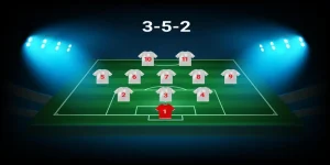 Sơ đồ 3-5-2 nghệ thuật kiểm soát tuyến giữa