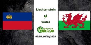 Nhận định Liechtenstein vs Wales 00h00 16/11/2025